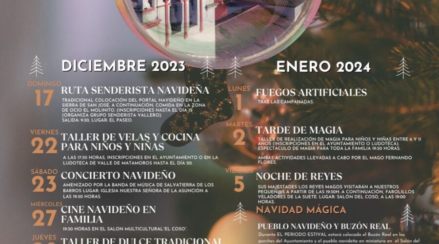 Programación Navidad 2023/24