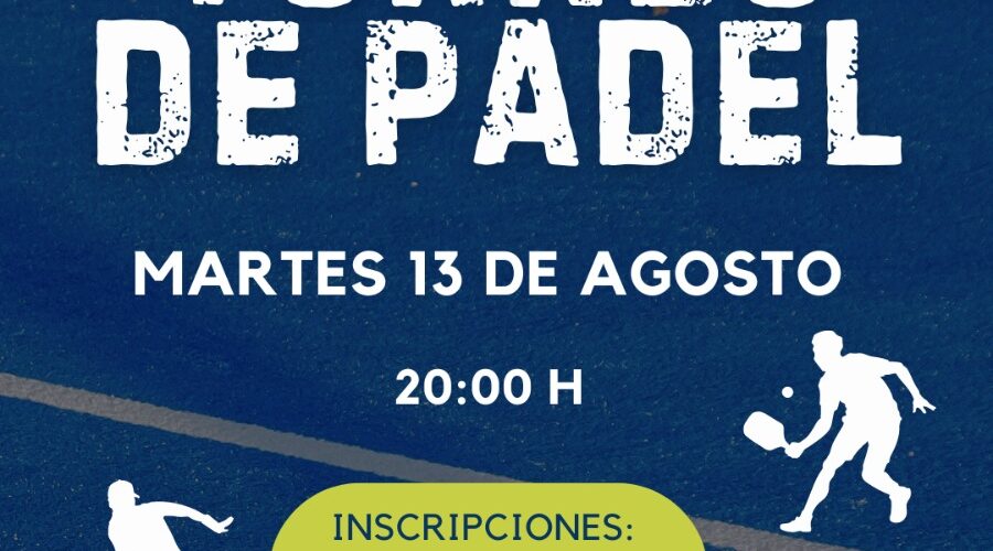 MINI TORNEO DE PÁDEL