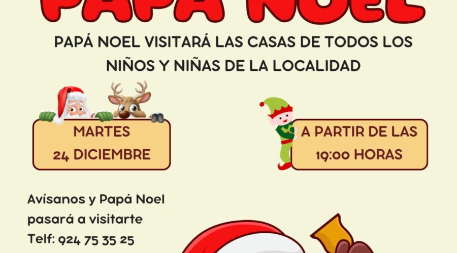 VISITA DE PAPÁ NOEL